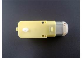 128-1 Plastic Gearmotor with 90 output - side